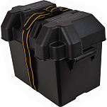 Attwood ATT-9065-1 Standard Battery Box Series 24 Черный  Black 14 x 9 5/8 x 10 5/8 Inch 