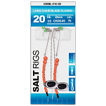 SPRO 004740-00020-00000-00 Salt Связанные Крючки  Chain Blade Fluoro