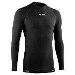 Lurbel 00B2.240M.0000-S Базовый слой с длинным рукавом Merino Черный Black S