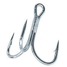 Купить Sakura SAPHF46933TI-0100 Triple 693 5X Крюк Серебристый  Titanium 1/0  7ft.ru в интернет магазине Семь Футов