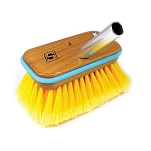 Seachoice 50-90551 6´´ деревянная мягкая щетка QC Yellow