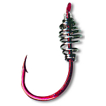 Quantum fishing 4735010 Crypton Paste 0.200 Mm Связанные Крючки Черный Red 10 