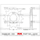 Купить Звезда для мотоцикла ведущая C6185-18 RK Chains 7ft.ru в интернет магазине Семь Футов