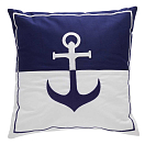 Купить Набор подушек с наполнителем Marine Business Santorini 53728 400x400мм 2шт из сине-белого хлопка 7ft.ru в интернет магазине Семь Футов