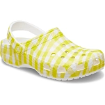 Crocs 211006-78r-m7/w9 Деревянные башмаки Classic Gingham Daylily 35x25x15 EU 39