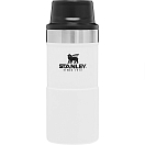 Купить Stanley 10-06439-032 470ml Классическая дорожная кружка Trigger-Action Белая White Polar 7ft.ru в интернет магазине Семь Футов