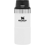 Stanley 10-06439-032 470ml Классическая дорожная кружка Trigger-Action Белая White Polar