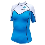 Seland acmly-vd-s Футболка с коротким рукавом Elastan Fina Blue / White 30x20x5