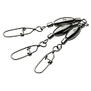Купить Kinetic F622-007-095 Weighted Dual Защелкивающийся шарнир Черный Black 10 g  7ft.ru в интернет магазине Семь Футов
