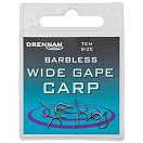 Купить Drennan HSWGCB010 Wide Gape Carp Крючок Без Зазубрин Серебристый 10  7ft.ru в интернет магазине Семь Футов