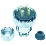 Talamex 14512001 затыкать 4 Pins 3A Серебристый Grey