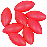 Sunset STSAK1890N5X10 Овальный плавающий жемчуг Красный Red 5 x 10 mm 