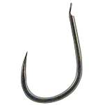 Garbolino GOMHF42430BN-0014 Power Bend Carp 2430BN Barbless Крюк Серебристый Black Nickel 14 