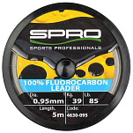 SPRO 004630-00075-00000-00 100% Фторуглерод 5 м Бесцветный Clear 0.750 mm 