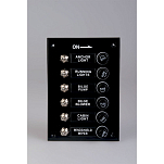 Talamex 14571006 Панель переключателей 115x165 mm Черный Black