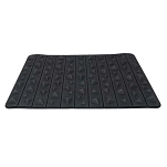 Velites pebble_mat Массажная подушка (Massazhnaya podushka) Pebble Black 60x60x10