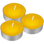 Citronella 6300 Свеча с цитронеллой 15 единицы Желтый Yellow