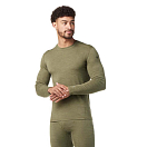 Купить Smartwool SW016350K661.XL Базовый слой с длинным рукавом Merino 250 Base Layer Pattern Crew Зеленый Winter Moss Heather XL 7ft.ru в интернет магазине Семь Футов