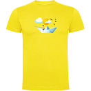 Купить Kruskis CA65500603K199 Футболка с коротким рукавом Paper Boat Желтый Yellow 3XL 7ft.ru в интернет магазине Семь Футов