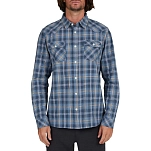 Salty crew 21435041-DSLT-L Фланелевая рубашка Herdsman с длинным рукавом Голубой Dark Slate L