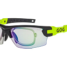 Спортивные очки с диоптриями GOG Steno C / Matt Black-Green / Photochromic Green Lens, rx-e544-2cr