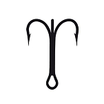 Mustad 511953 9430 TEF 5X Крюк Серый  1/0 