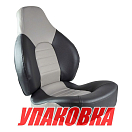 Кресло складное мягкое FISH PRO, серый/темно-серый (упаковка из 2 шт.) Marine Rocket MR18041_pkg_2