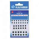 Купить Flashmer OAMW Yeux 3D Голографический клей Черный White 7ft.ru в интернет магазине Семь Футов