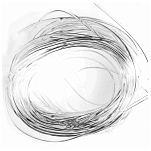 Baetis VOS000/WA Vinyl Round Rib Small Латексные Полоски Серебристый 000