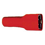 Oem marine KLAUB720VE Изолированный женский зажим Terminal 100 единицы Red 6.3 x 0.8 mm