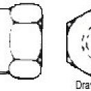 Гайка шестигранная колпачковая UNI 5721 DIN 1587 5 мм, Osculati A4-1587-05