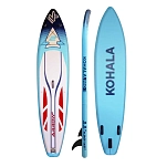Kohala 1638 Надувной комплект для падлбординга Arrow 2 11´´ Blue / White / Red 175x55x28 335 cm