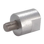 Tecnoseal 2626708 IGM 6LY3 Цинковый стержень Анод  Silver 30 x 20 mm 