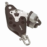 Barton marine BTN13731 Поворотная скрипичная шкотовая блокировка с бекетом и челюстью T3 Серебристый Black