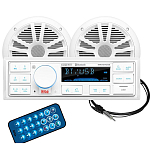 Boss marine 5553427 MCK500WB.6 Спицы USB/SD/BT  White 212 x 80 x 170 mm 