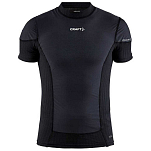 Craft CO1909691-999985-S Базовый слой с коротким рукавом Active Extreme X Wind Черный Black / Granite S
