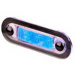 Hella marine 2XT 959 510-651 Синий экологический LED Свет Black