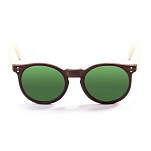 Ocean sunglasses 55002.3 Деревянные поляризованные солнцезащитные очки Lizard Brown Dark / Green
