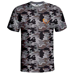 Savage gear 59133 Футболка с коротким рукавом Simply Savage Camo Серый S