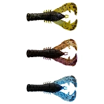 Yamamoto baits 12CRAW308335 Мягкий приманка Yama Craw 76 mm 8 Единицы Sapphire Blue