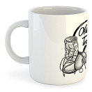 Купить Kruskis 42611K126 325ml Старая кружка Серый  White 325 ml (11 oz) 7ft.ru в интернет магазине Семь Футов