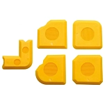 Tikal 140000 Короткий угловой  Yellow