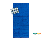 Спальный мешок-одеяло с подушкой / Диапазон температур: от +10 до +5 °C