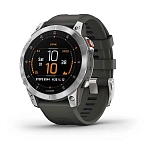 Garmin R-15409312-010-02582-01 Часы Epix 2 отремонтированы Черный Slate Steel