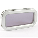 Купить Иллюминатор неоткрывающийся Lewmar Standard Portlight 393010200 176x323x4мм размер 0 с отделкой из белого пластика 7ft.ru в интернет магазине Семь Футов