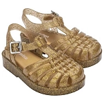 Melissa m 33522-54138-24 Сандалии Mini Possession Tp Glitter / Gold 35x25x15 EU 24