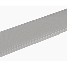 Сиденье пластиковое 105 см, ликпаз, серое Икс-Ривер bank_1050x260_grey