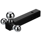Купить Seachoice 50-52281 Tri-Ball Сцепка для прицепа Черный Black 2´´  7ft.ru в интернет магазине Семь Футов