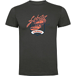 Kruskis CA65500346C067 Футболка с коротким рукавом Seafood Lobster Серый Dark Grey L