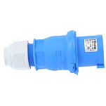 Bals 001012 IP44 32A Штекер Бесцветный  Light Blue / White